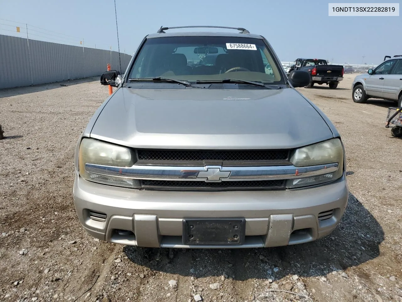 2002 Chevrolet Trailblazer VIN: 1GNDT13SX22282819 Lot: 67588664