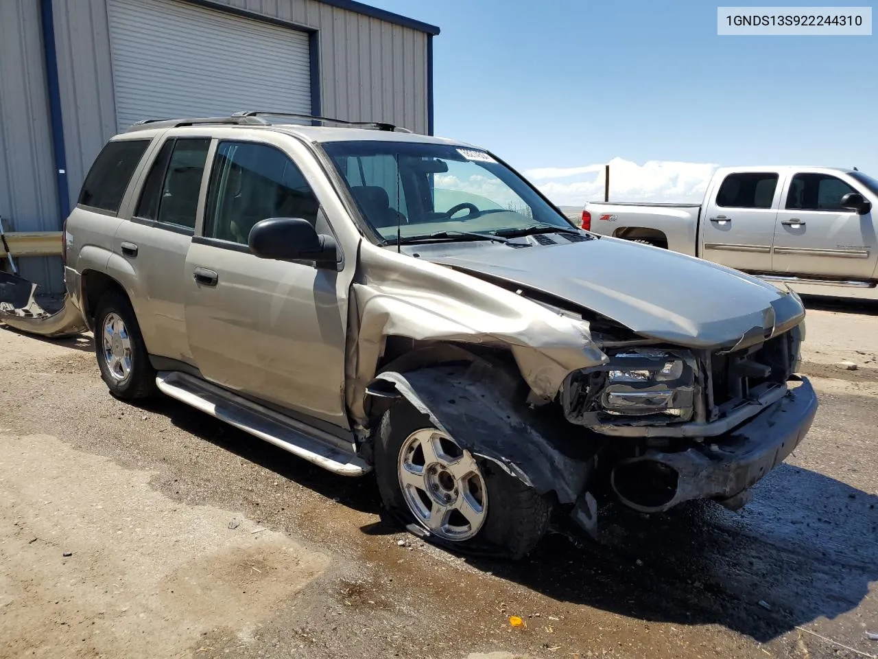 1GNDS13S922244310 2002 Chevrolet Trailblazer