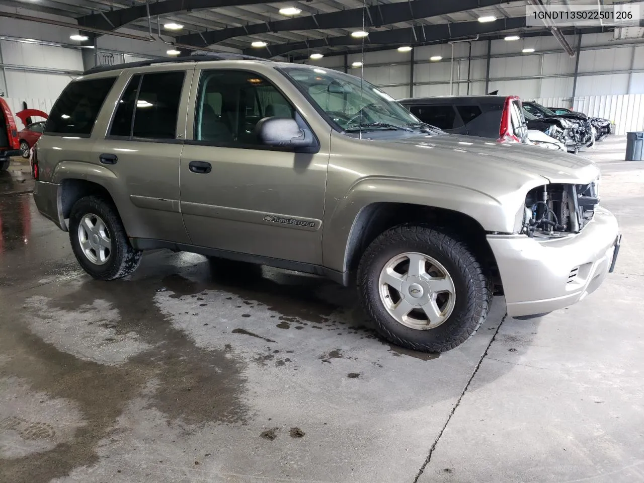 2002 Chevrolet Trailblazer VIN: 1GNDT13S022501206 Lot: 71618414