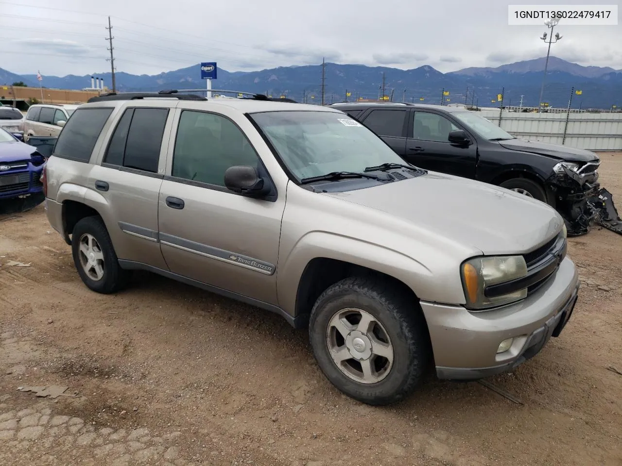 1GNDT13S022479417 2002 Chevrolet Trailblazer