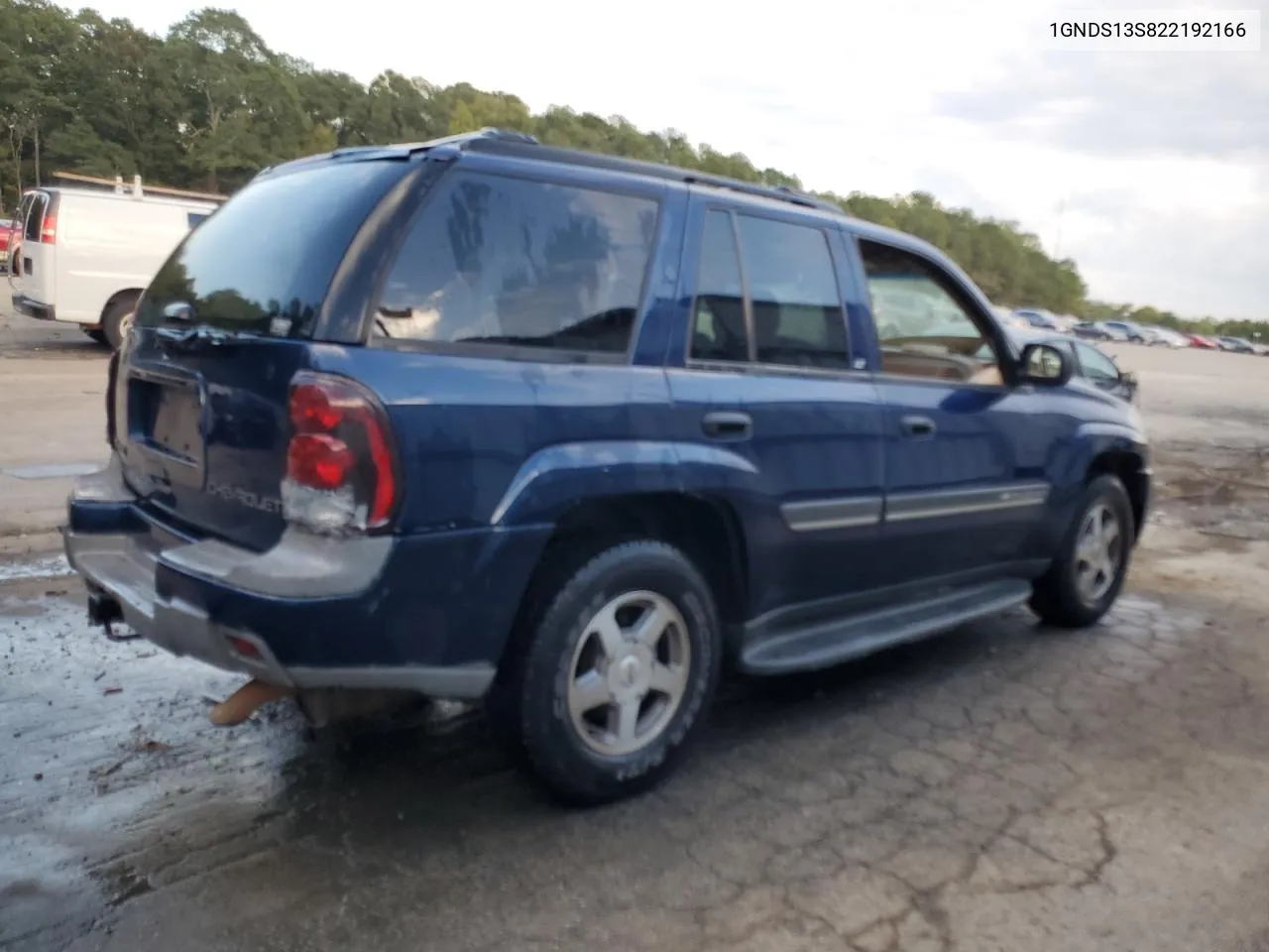 2002 Chevrolet Trailblazer VIN: 1GNDS13S822192166 Lot: 73514644