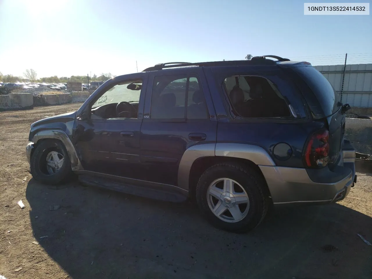 2002 Chevrolet Trailblazer VIN: 1GNDT13S522414532 Lot: 74899724