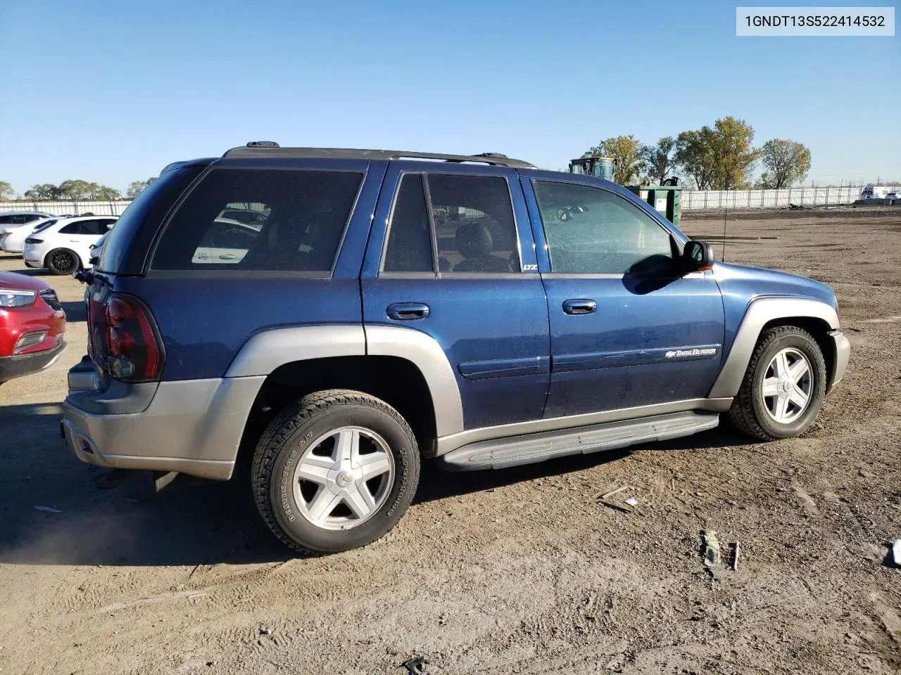 2002 Chevrolet Trailblazer VIN: 1GNDT13S522414532 Lot: 74899724