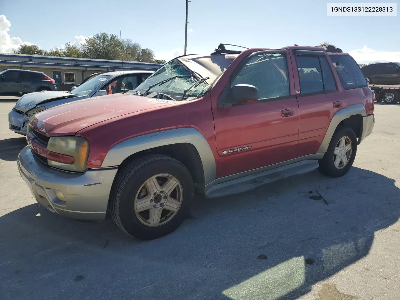 2002 Chevrolet Trailblazer VIN: 1GNDS13S122228313 Lot: 76970844