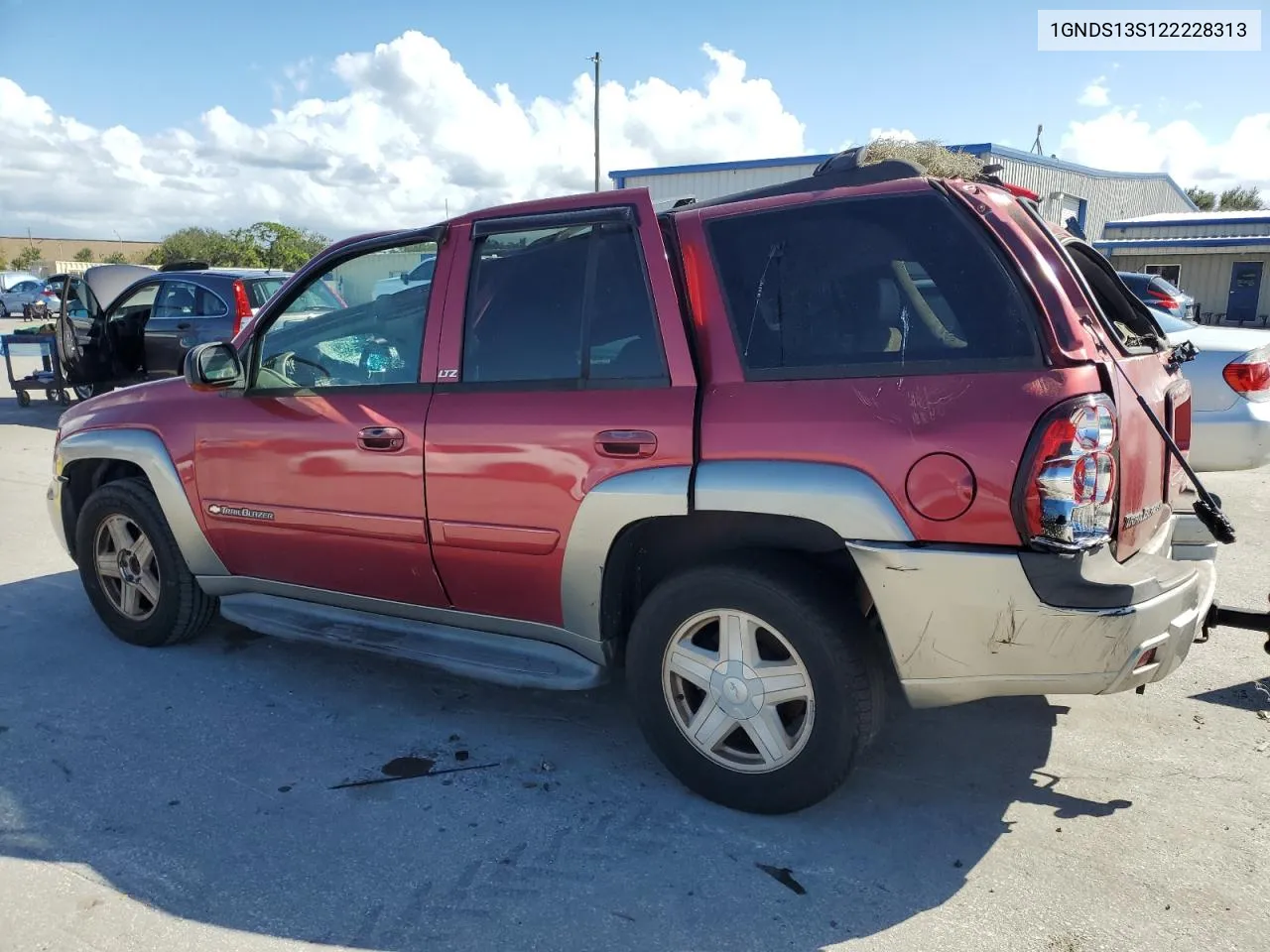 2002 Chevrolet Trailblazer VIN: 1GNDS13S122228313 Lot: 76970844