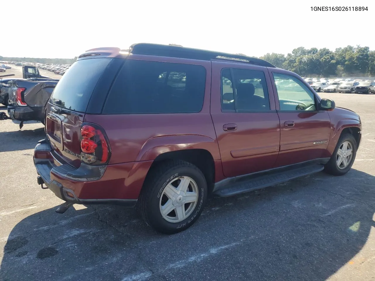 2002 Chevrolet Trailblazer Ext VIN: 1GNES16S026118894 Lot: 77536324