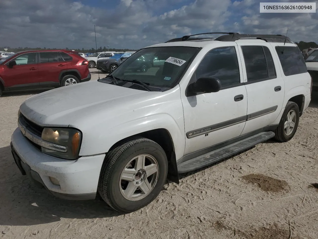 2002 Chevrolet Trailblazer Ext VIN: 1GNES16S626100948 Lot: 77796454