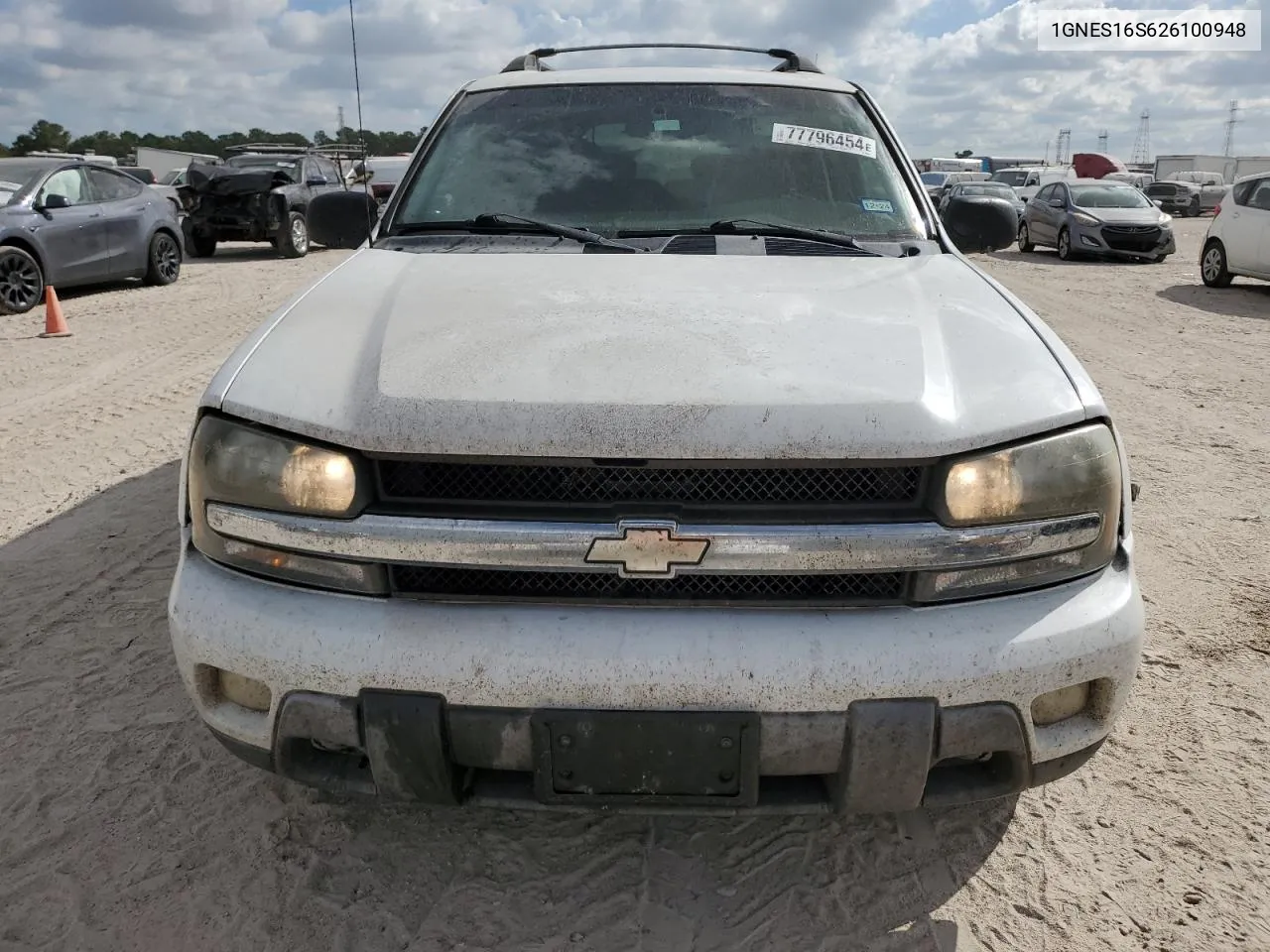 2002 Chevrolet Trailblazer Ext VIN: 1GNES16S626100948 Lot: 77796454