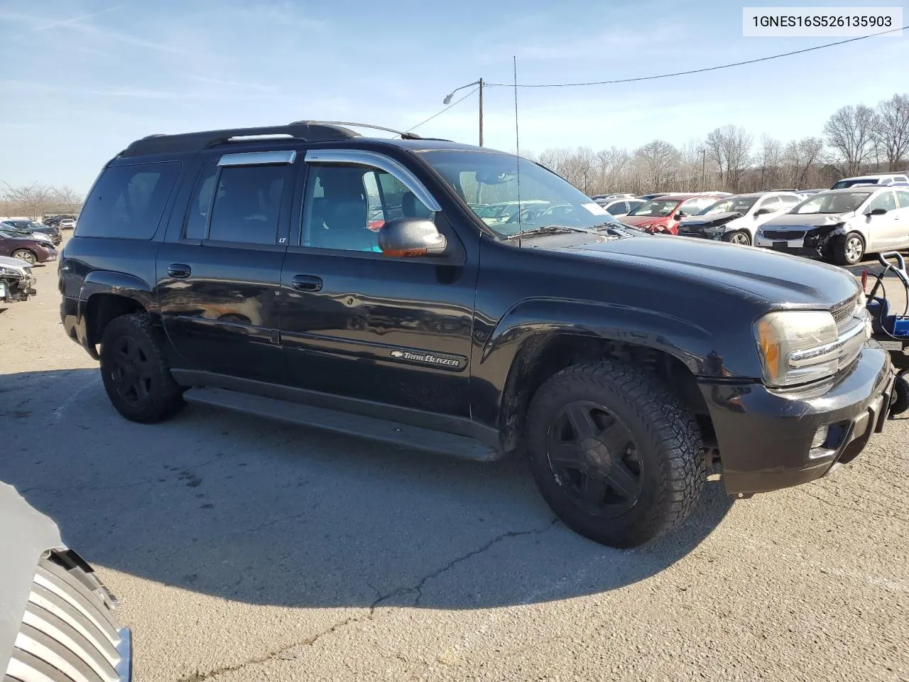 2002 Chevrolet Trailblazer Ext VIN: 1GNES16S526135903 Lot: 77894593