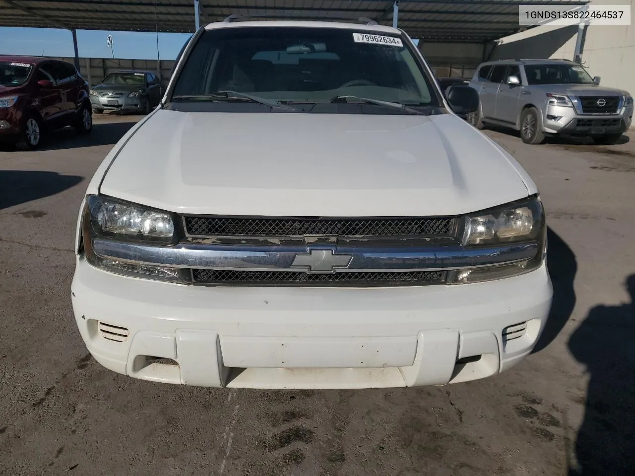 2002 Chevrolet Trailblazer VIN: 1GNDS13S822464537 Lot: 79962634