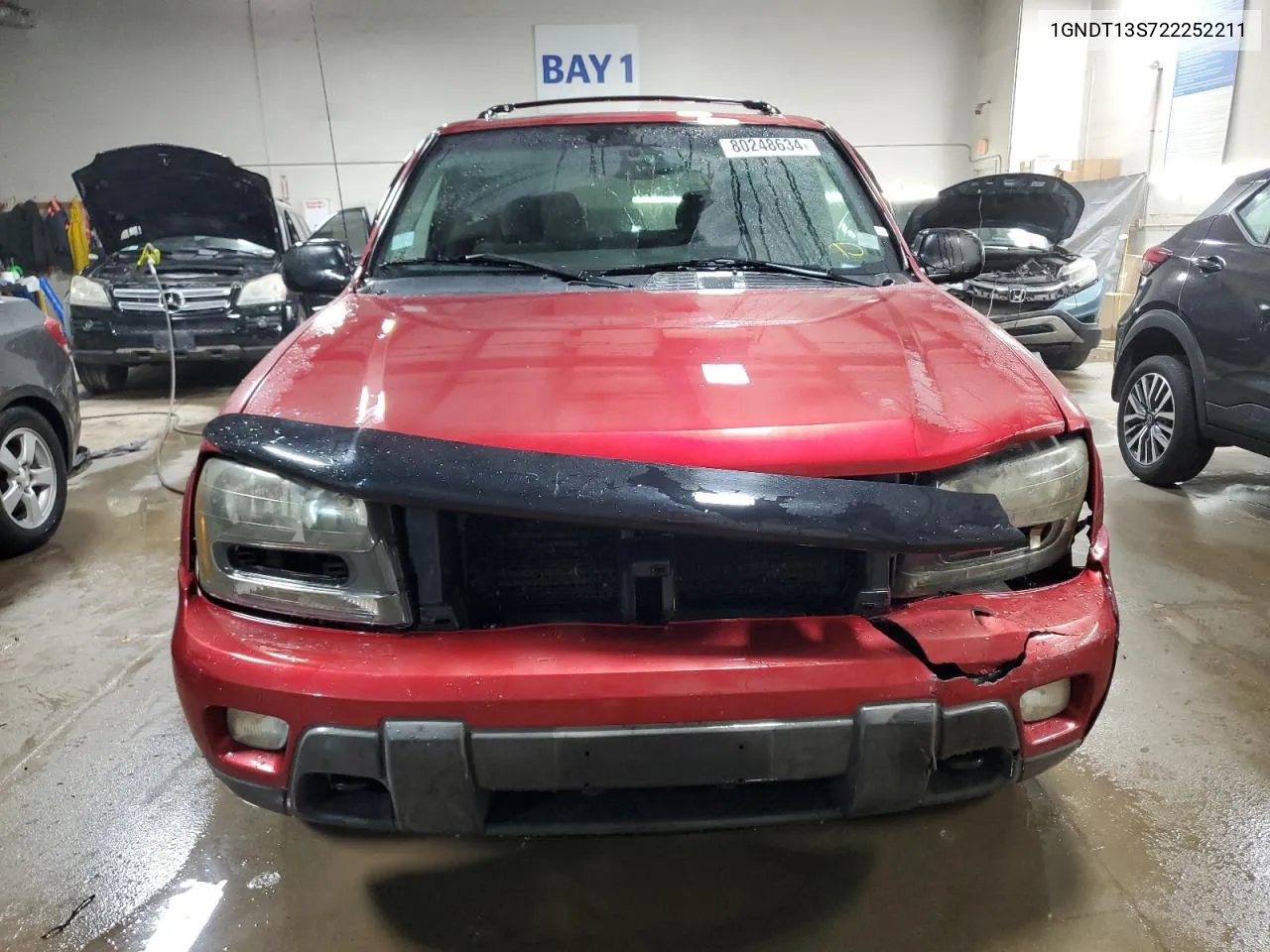 2002 Chevrolet Trailblazer VIN: 1GNDT13S722252211 Lot: 80248634