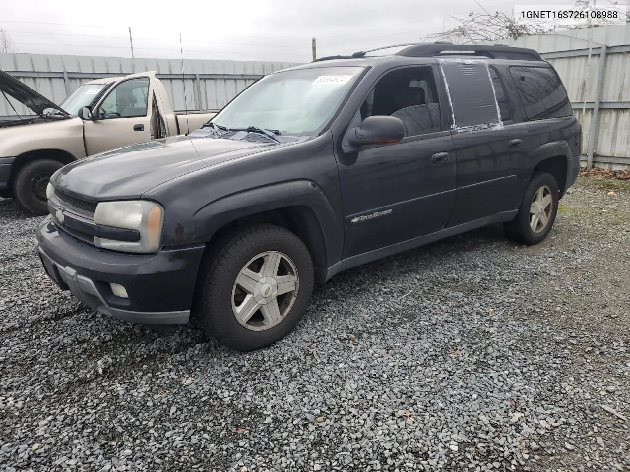 2002 Chevrolet Trailblazer Ext VIN: 1GNET16S726108988 Lot: 80594924