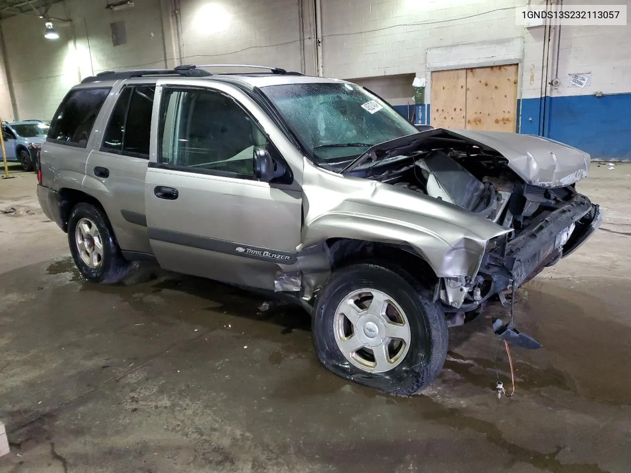 2003 Chevrolet Trailblazer VIN: 1GNDS13S232113057 Lot: 48527424