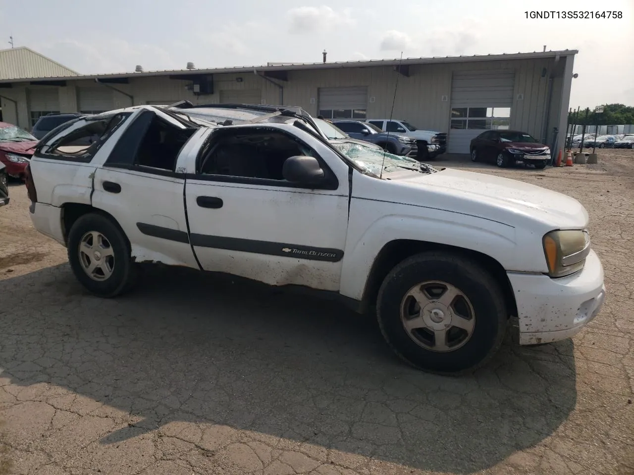 2003 Chevrolet Trailblazer VIN: 1GNDT13S532164758 Lot: 64088944