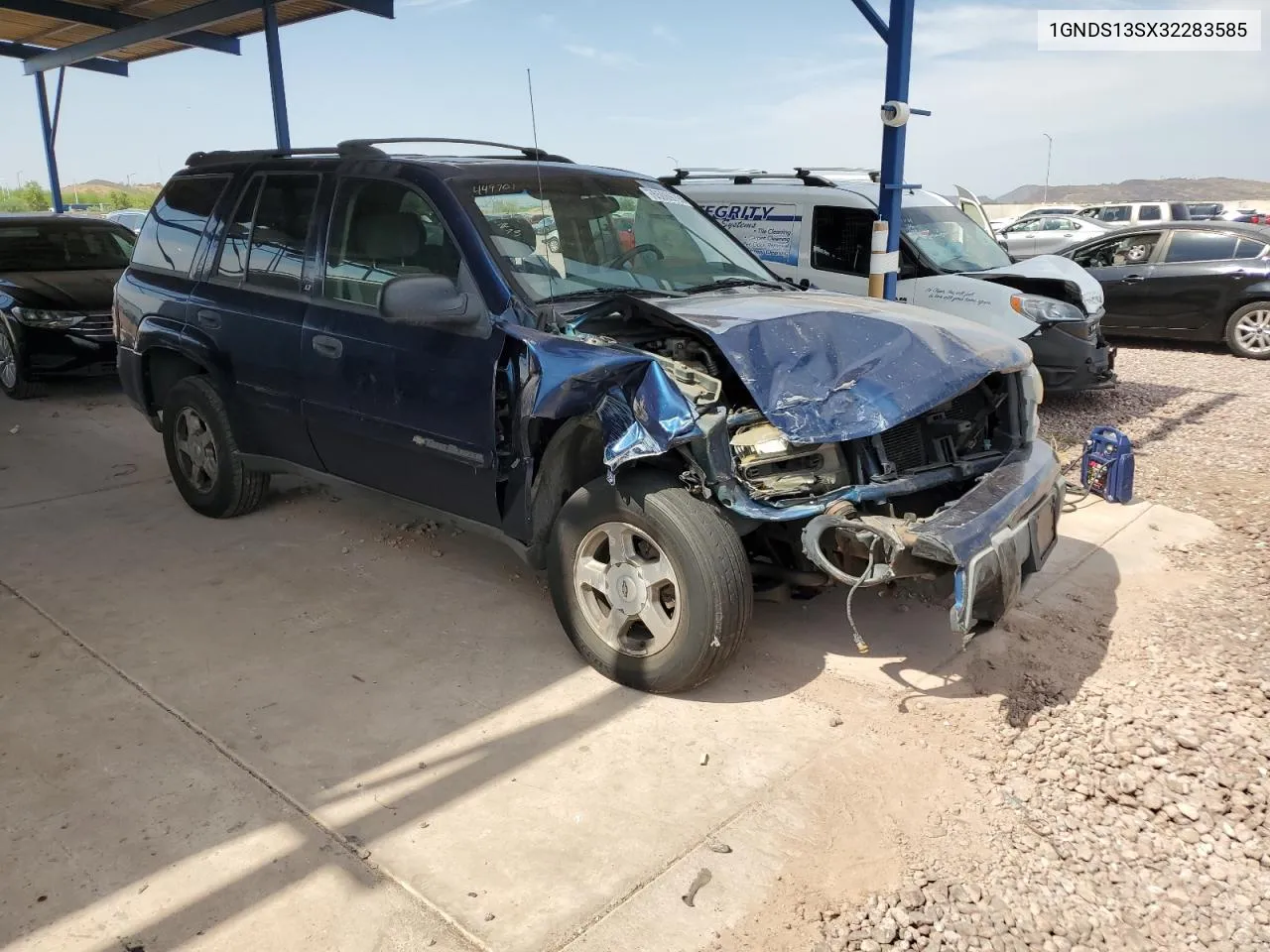 2003 Chevrolet Trailblazer VIN: 1GNDS13SX32283585 Lot: 65069794