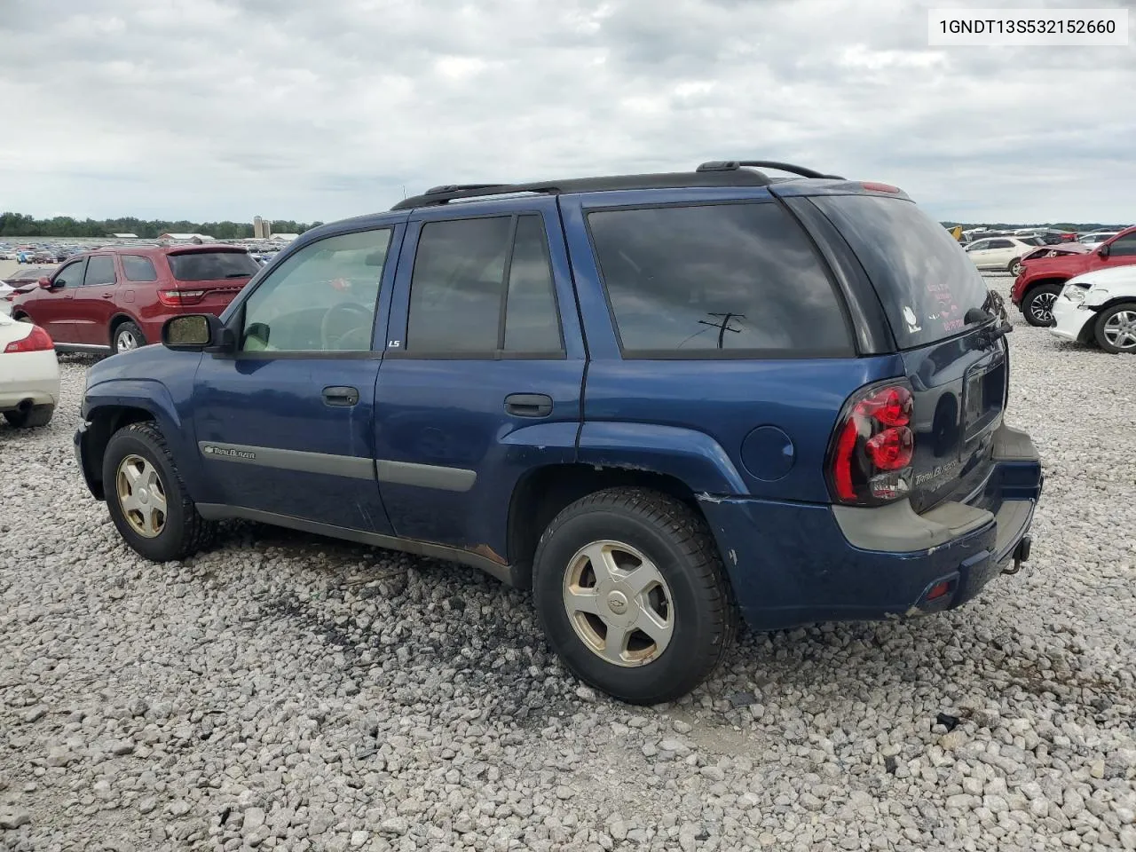 2003 Chevrolet Trailblazer VIN: 1GNDT13S532152660 Lot: 68871254