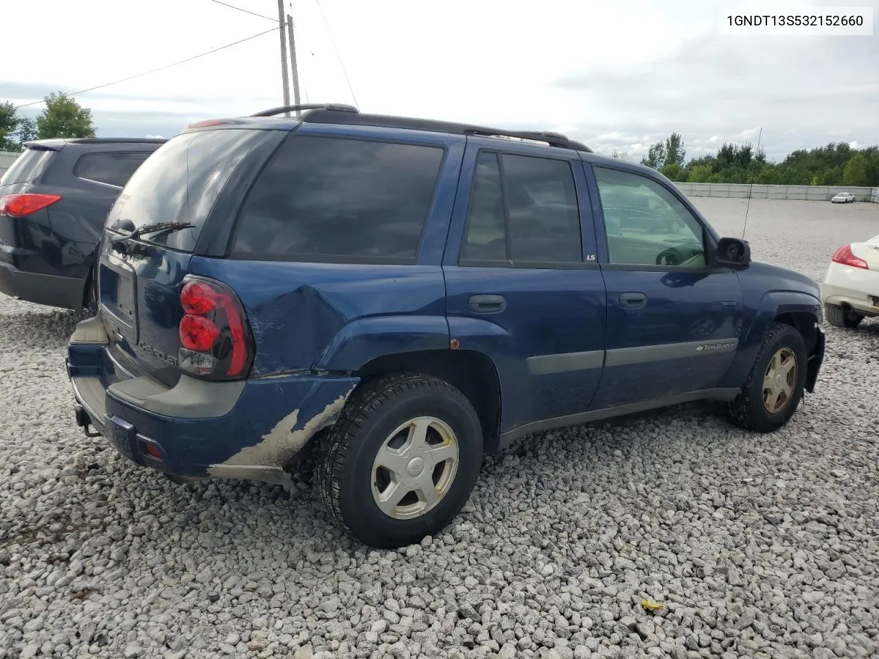 2003 Chevrolet Trailblazer VIN: 1GNDT13S532152660 Lot: 68871254