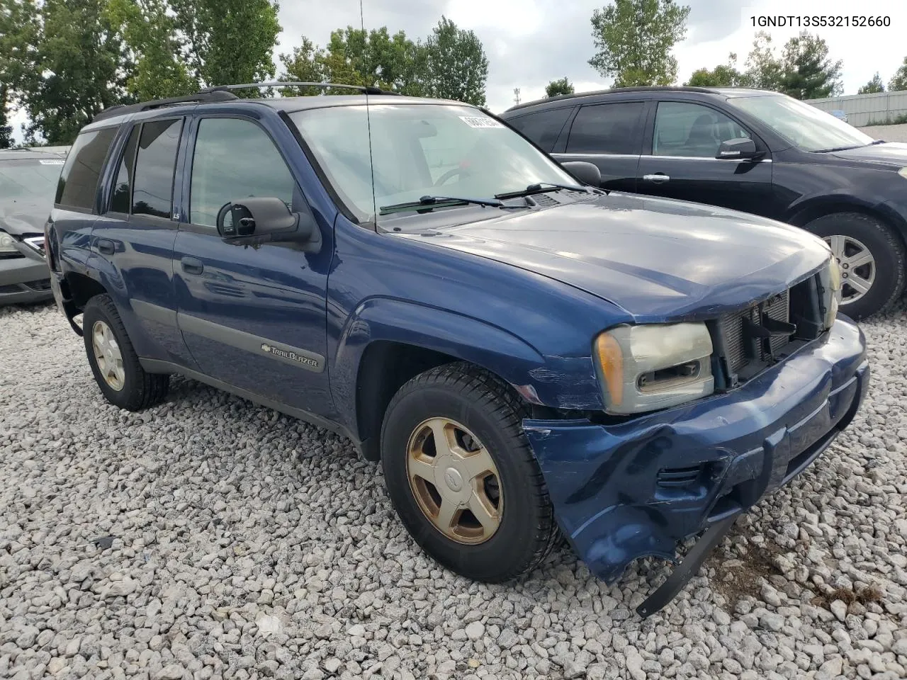 2003 Chevrolet Trailblazer VIN: 1GNDT13S532152660 Lot: 68871254