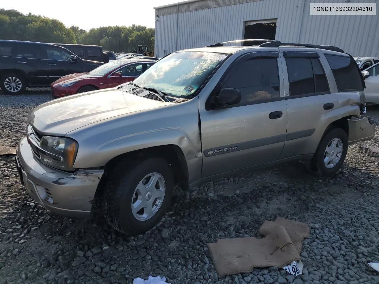 2003 Chevrolet Trailblazer VIN: 1GNDT13S932204310 Lot: 68982814