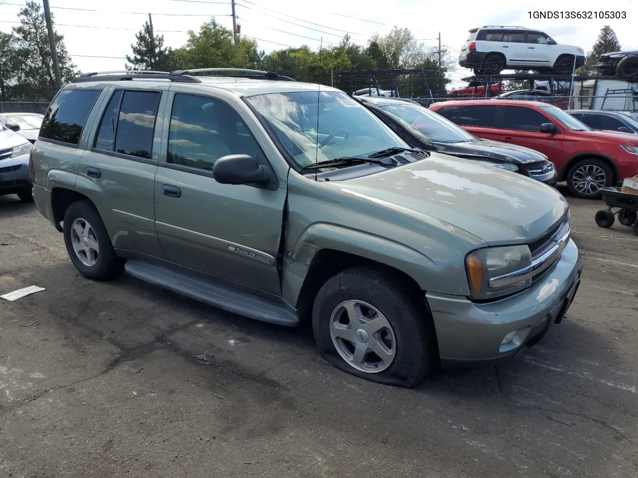 2003 Chevrolet Trailblazer VIN: 1GNDS13S632105303 Lot: 70055254