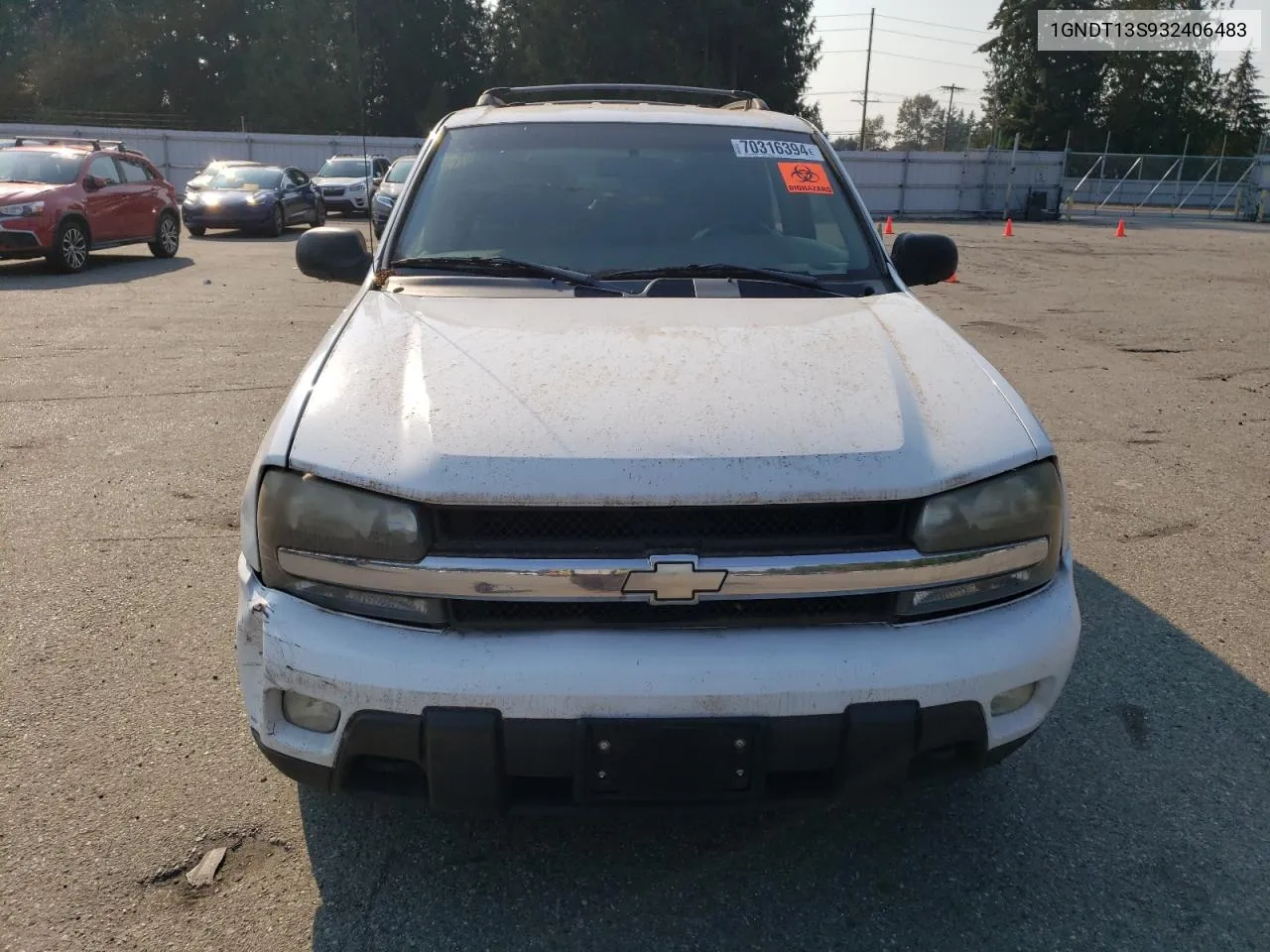 1GNDT13S932406483 2003 Chevrolet Trailblazer