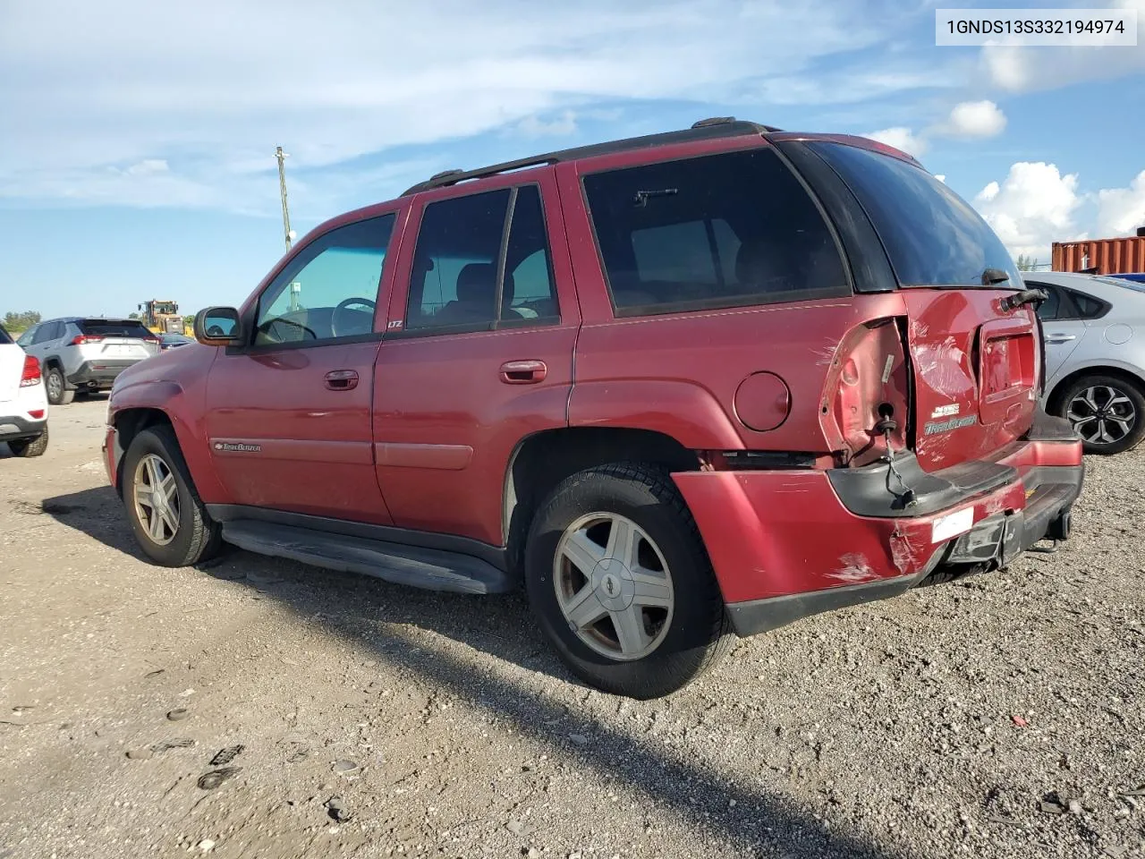 1GNDS13S332194974 2003 Chevrolet Trailblazer