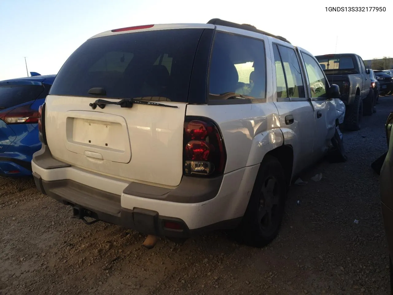 2003 Chevrolet Trailblazer VIN: 1GNDS13S332177950 Lot: 71505964