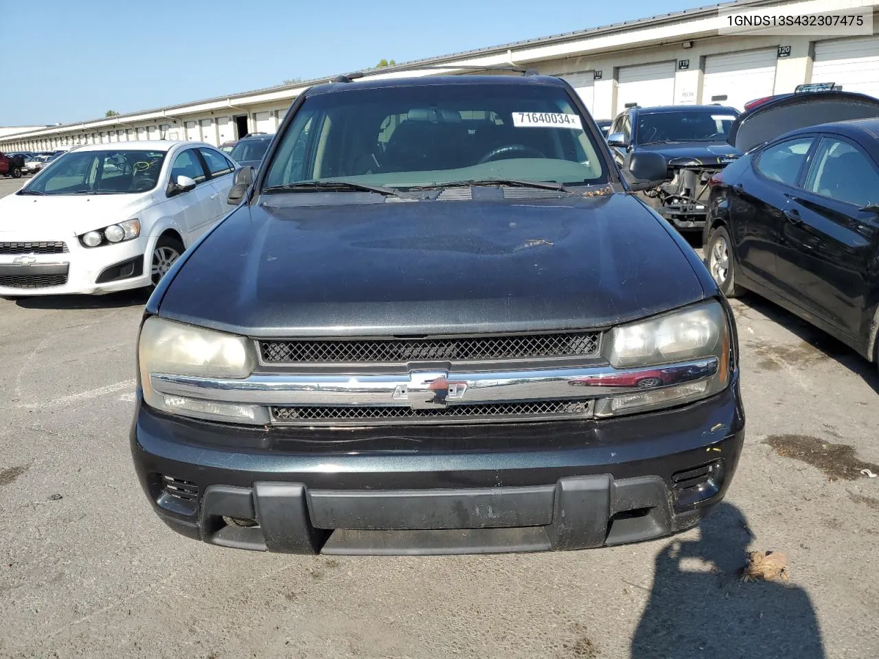 2003 Chevrolet Trailblazer VIN: 1GNDS13S432307475 Lot: 71640034