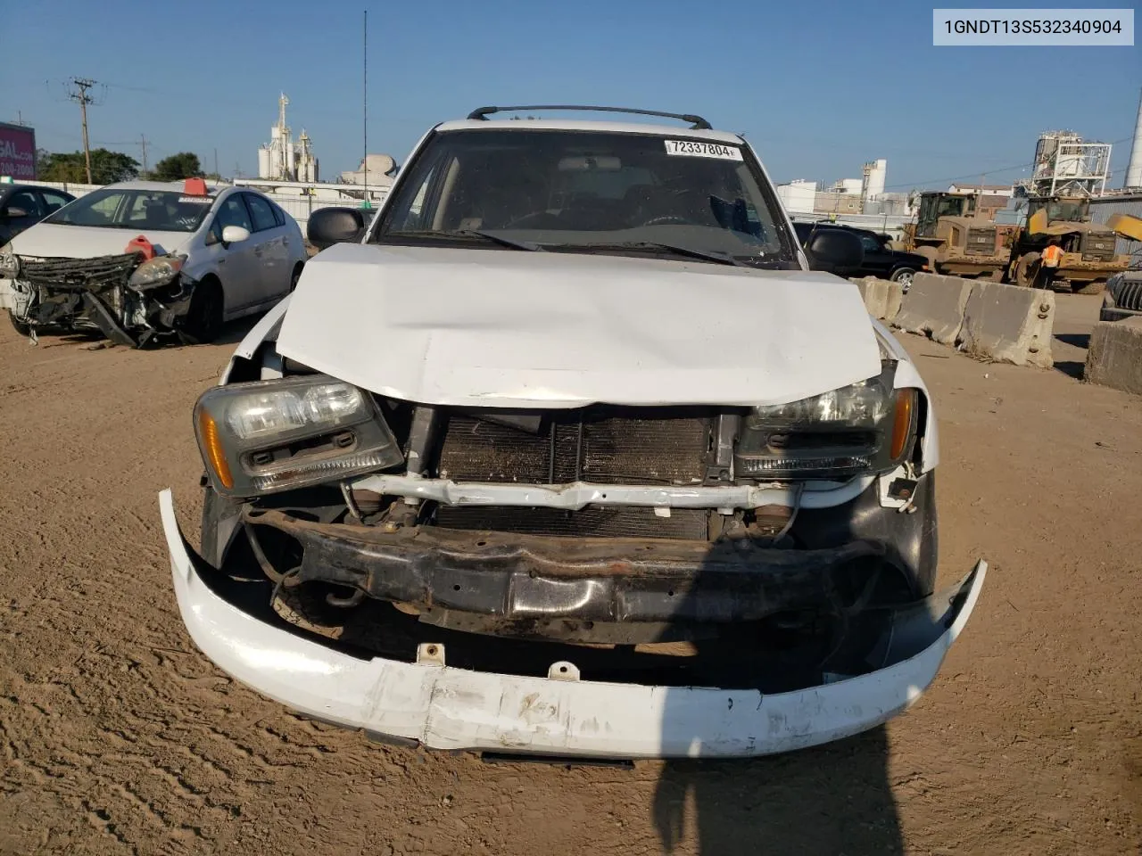 2003 Chevrolet Trailblazer VIN: 1GNDT13S532340904 Lot: 72337804