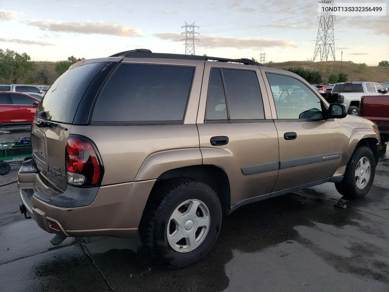 2003 Chevrolet Trailblazer VIN: 1GNDT13S332356499 Lot: 72657954