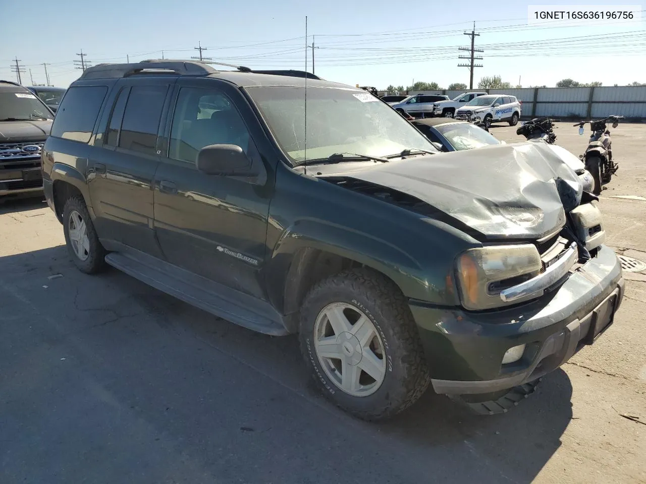 1GNET16S636196756 2003 Chevrolet Trailblazer Ext