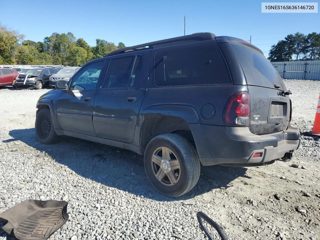 2003 Chevrolet Trailblazer Ext VIN: 1GNES16S636146720 Lot: 75392854