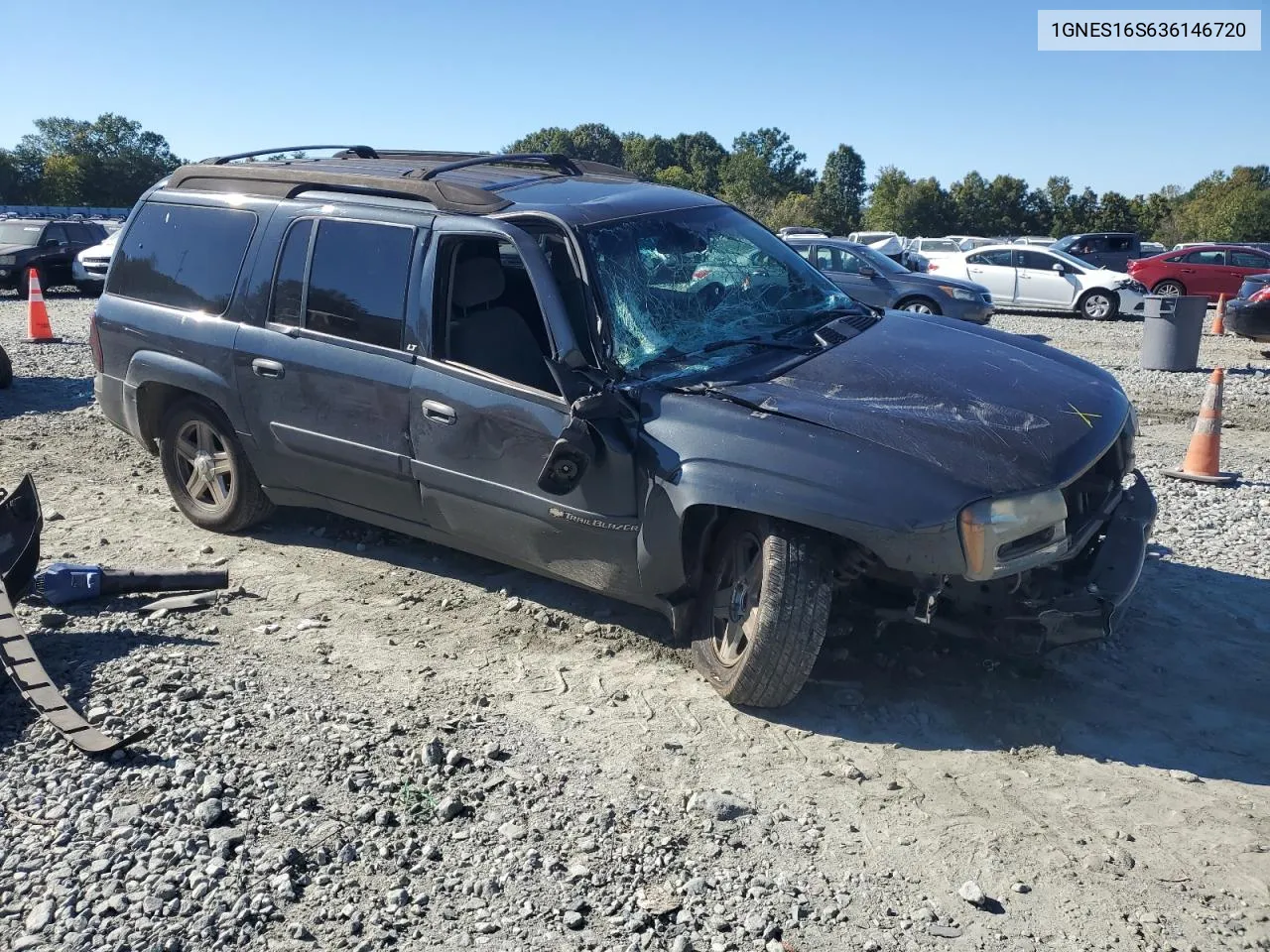 2003 Chevrolet Trailblazer Ext VIN: 1GNES16S636146720 Lot: 75392854