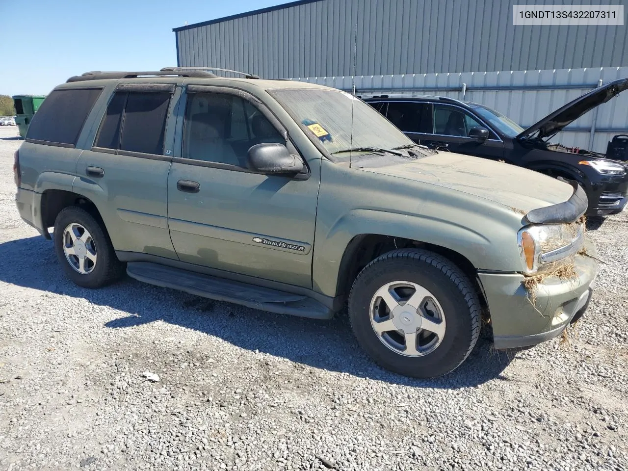 2003 Chevrolet Trailblazer VIN: 1GNDT13S432207311 Lot: 75762474