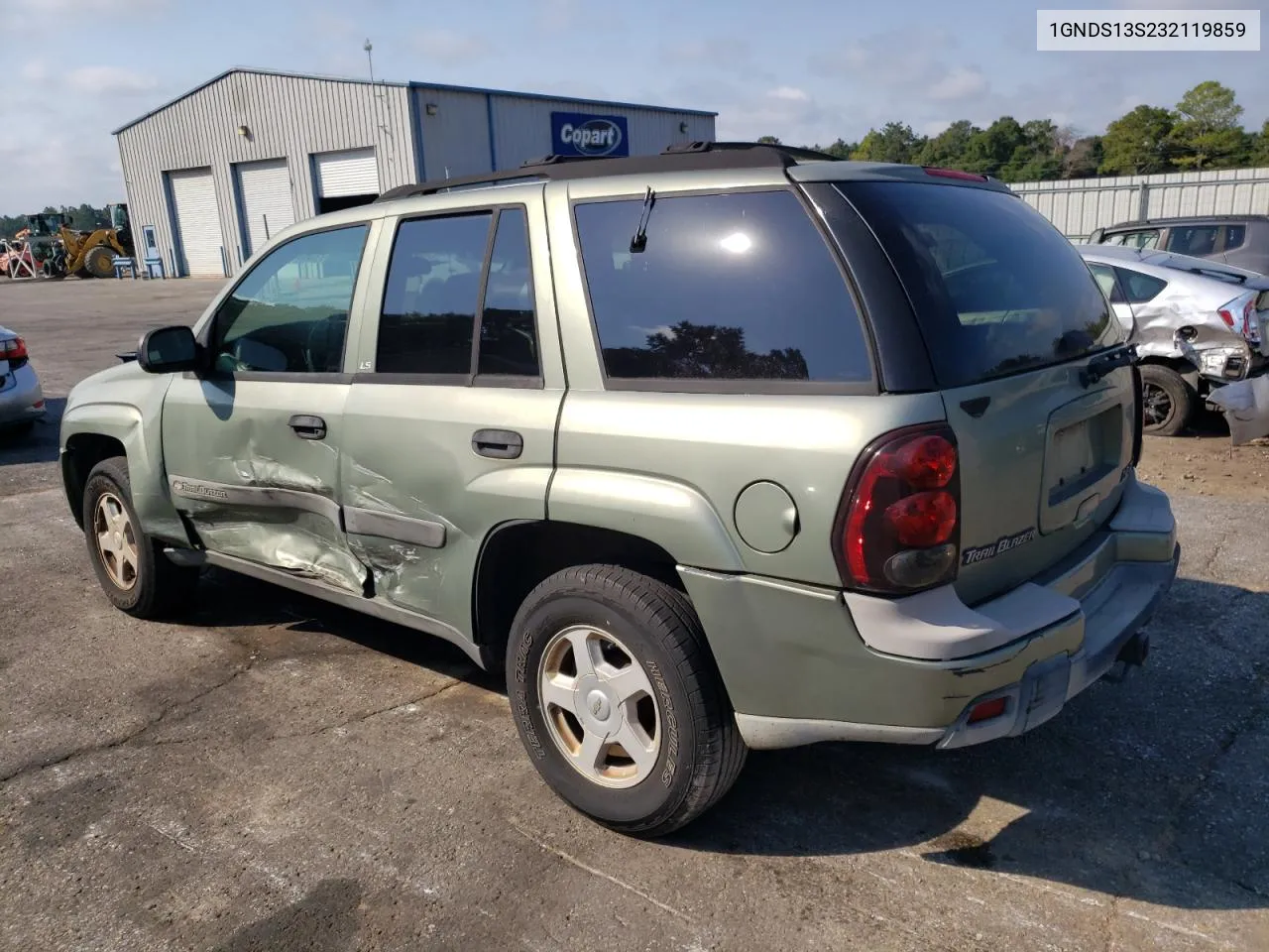 2003 Chevrolet Trailblazer VIN: 1GNDS13S232119859 Lot: 75875154