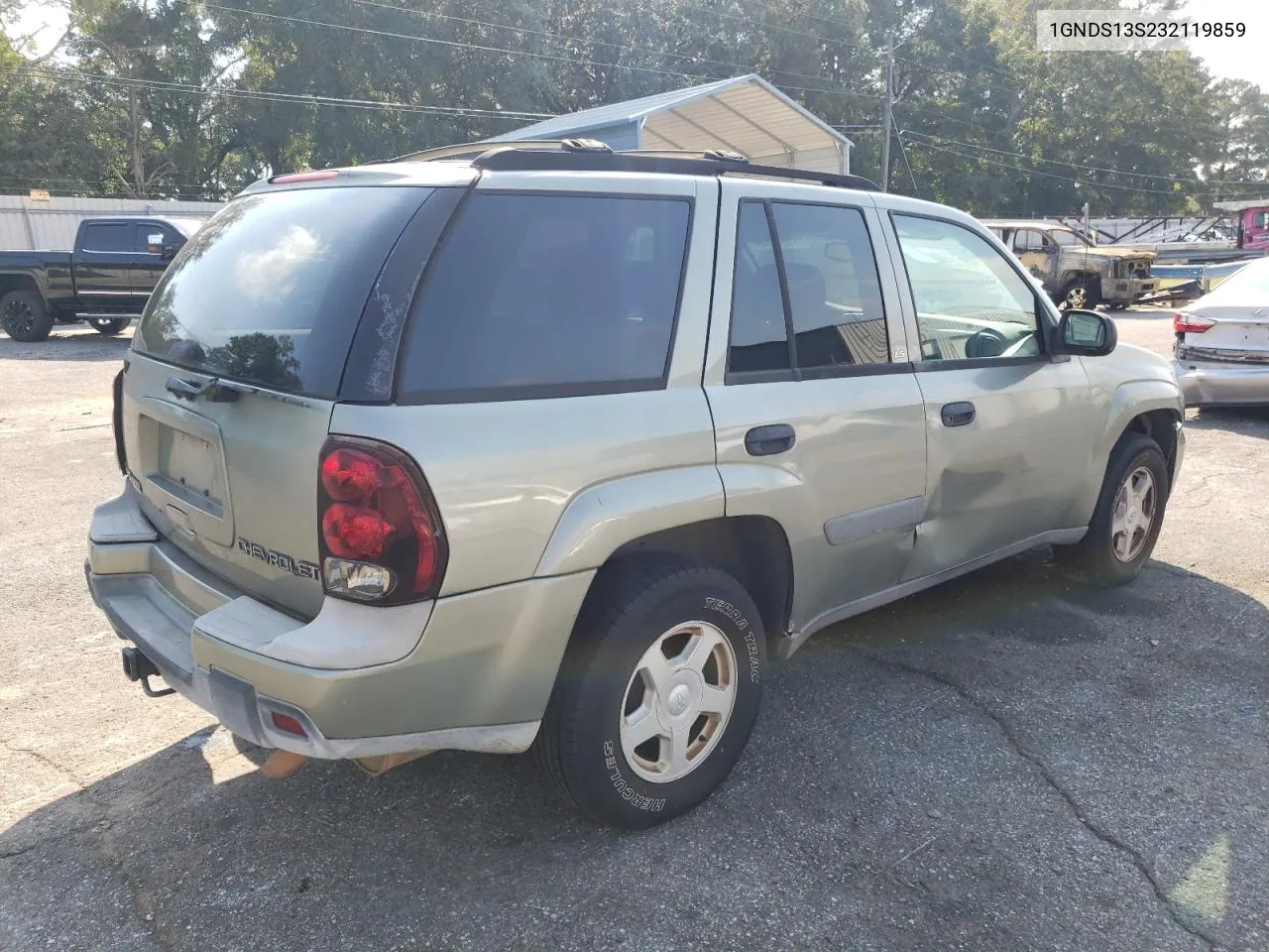 2003 Chevrolet Trailblazer VIN: 1GNDS13S232119859 Lot: 75875154