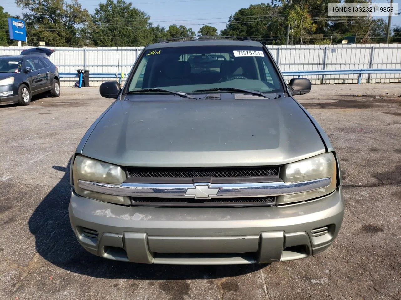 2003 Chevrolet Trailblazer VIN: 1GNDS13S232119859 Lot: 75875154