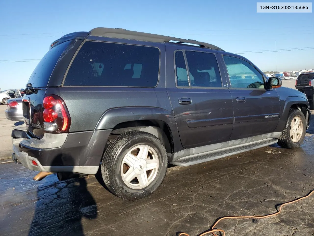 2003 Chevrolet Trailblazer Ext VIN: 1GNES16S032135686 Lot: 76031464