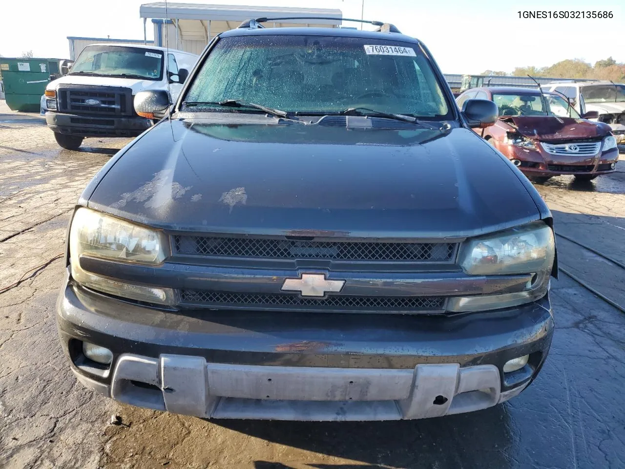 2003 Chevrolet Trailblazer Ext VIN: 1GNES16S032135686 Lot: 76031464