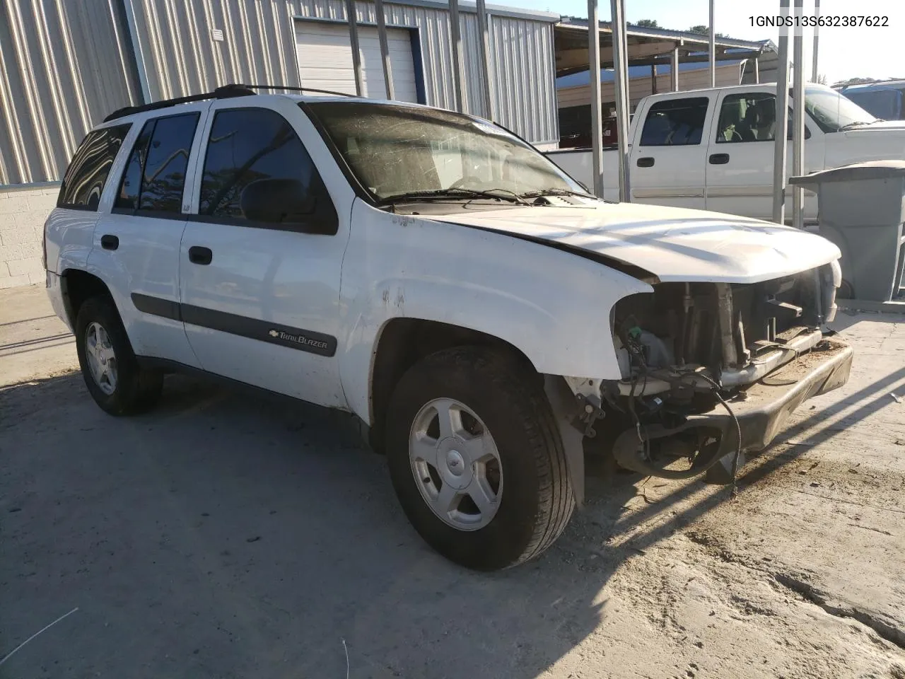 2003 Chevrolet Trailblazer VIN: 1GNDS13S632387622 Lot: 77308994