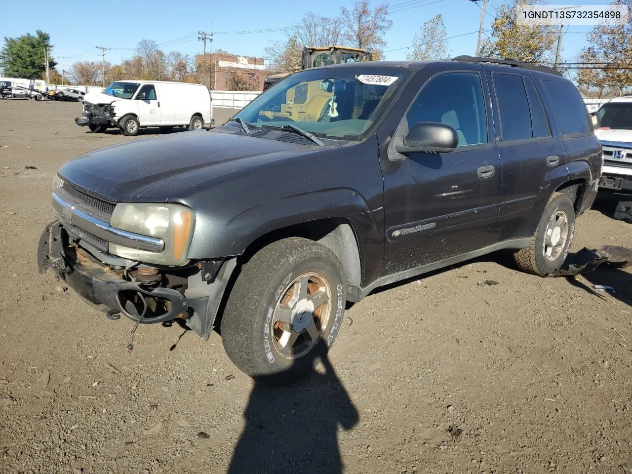 2003 Chevrolet Trailblazer VIN: 1GNDT13S732354898 Lot: 77457804