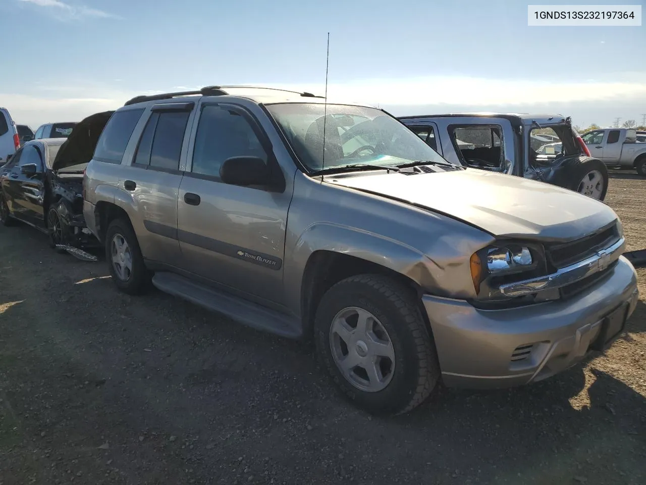 2003 Chevrolet Trailblazer VIN: 1GNDS13S232197364 Lot: 77469424