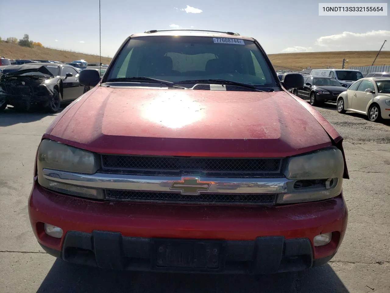 2003 Chevrolet Trailblazer VIN: 1GNDT13S332155654 Lot: 77608744