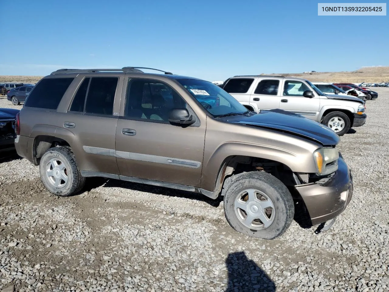 2003 Chevrolet Trailblazer VIN: 1GNDT13S932205425 Lot: 78524664