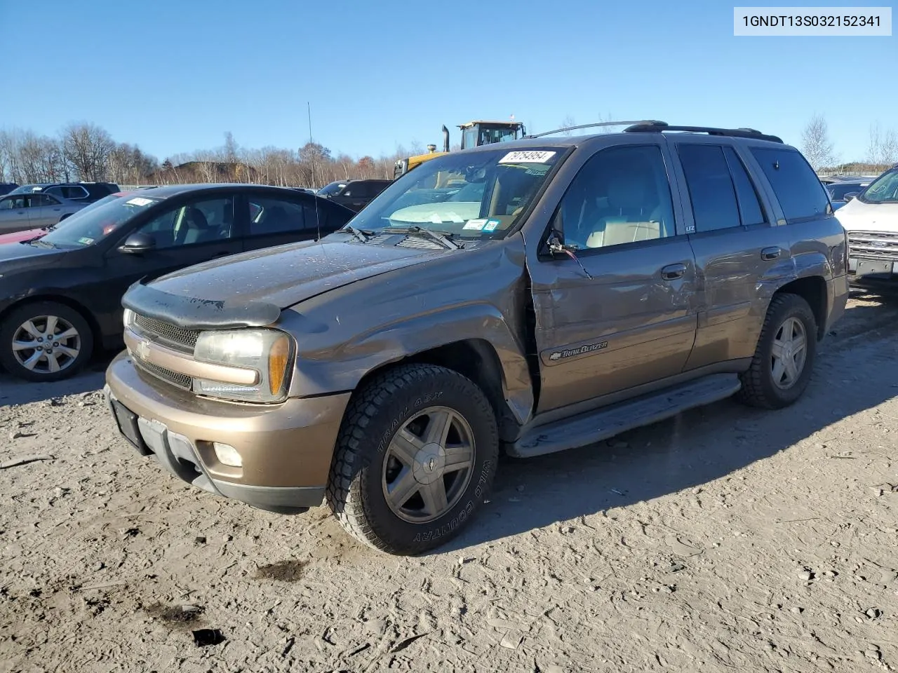 2003 Chevrolet Trailblazer VIN: 1GNDT13S032152341 Lot: 79754954