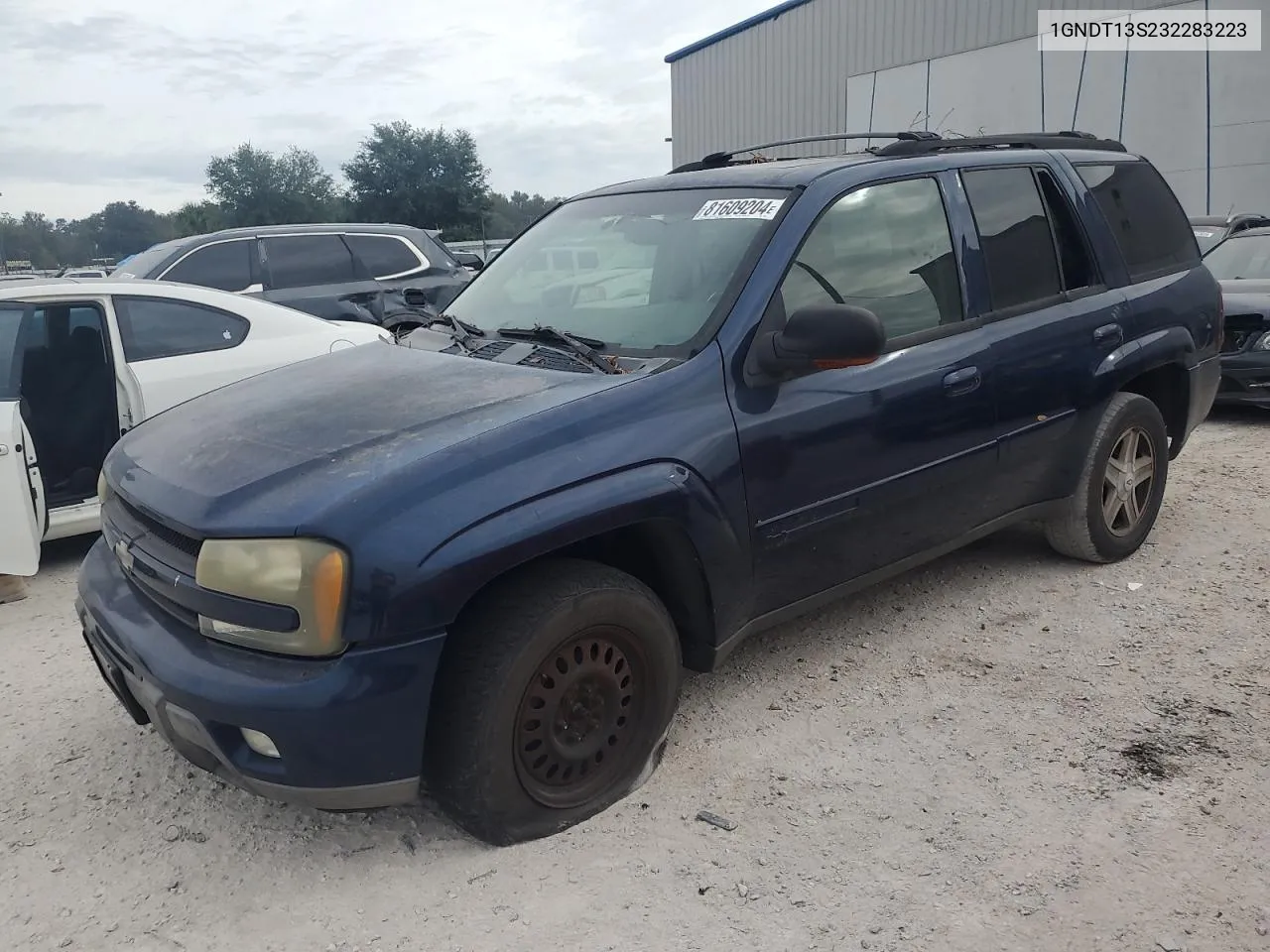 2003 Chevrolet Trailblazer VIN: 1GNDT13S232283223 Lot: 81609204