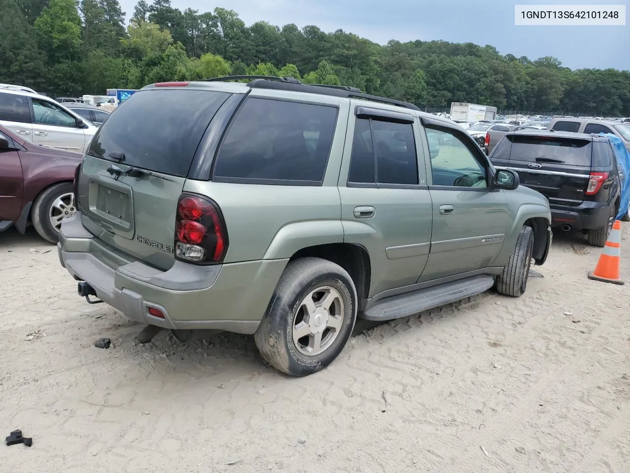 2004 Chevrolet Trailblazer Ls VIN: 1GNDT13S642101248 Lot: 62267474