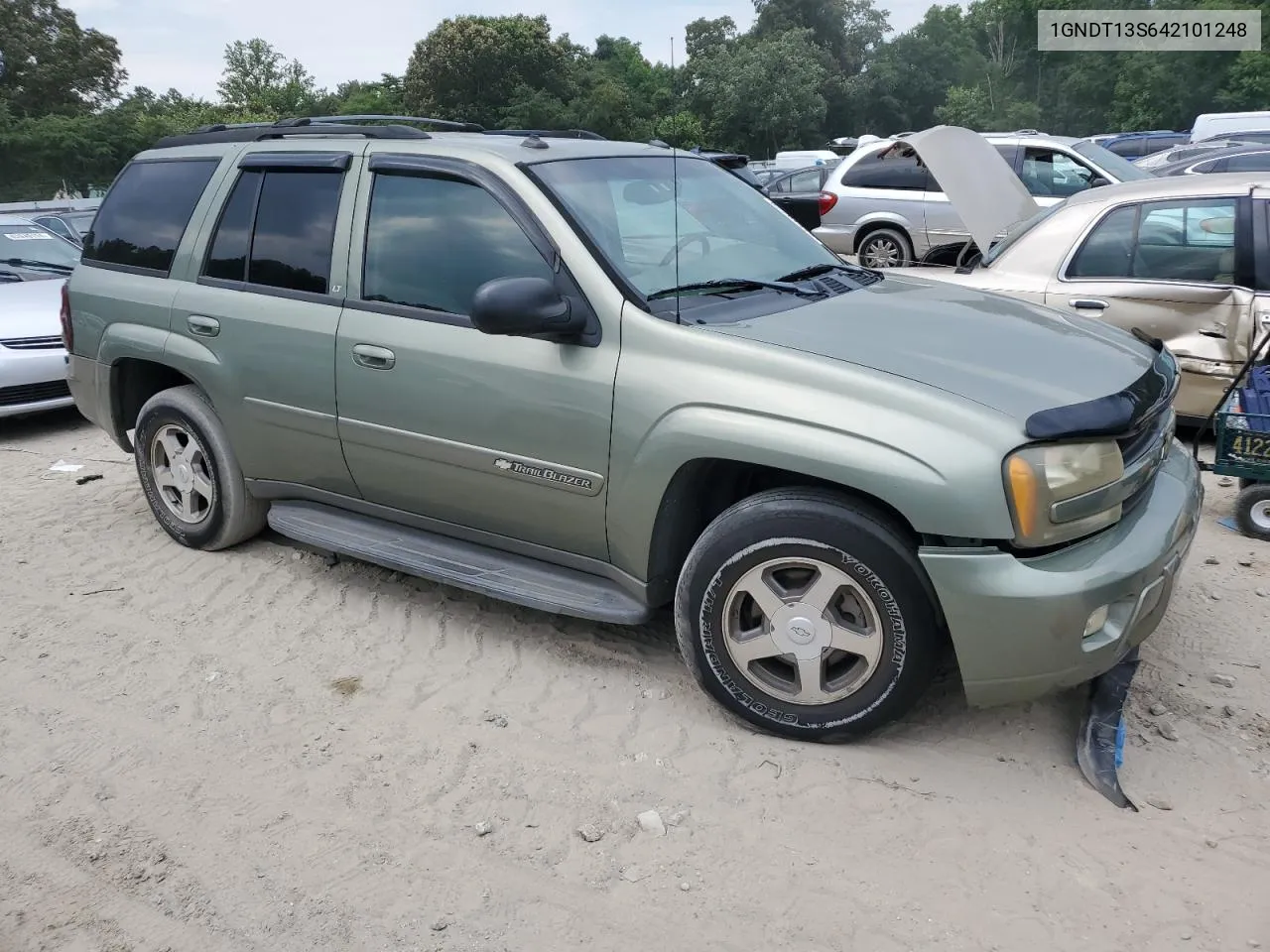 2004 Chevrolet Trailblazer Ls VIN: 1GNDT13S642101248 Lot: 62267474