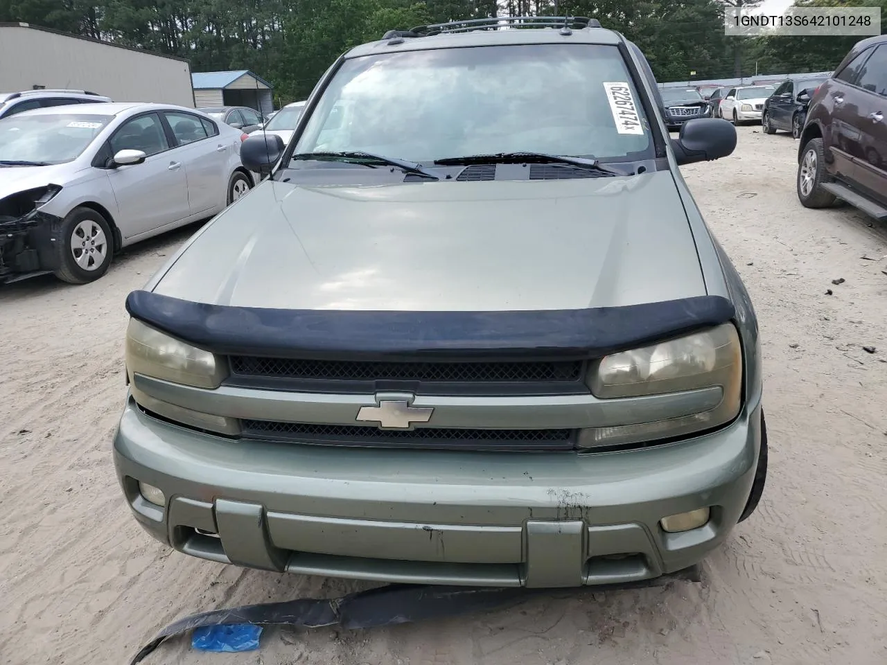 2004 Chevrolet Trailblazer Ls VIN: 1GNDT13S642101248 Lot: 62267474