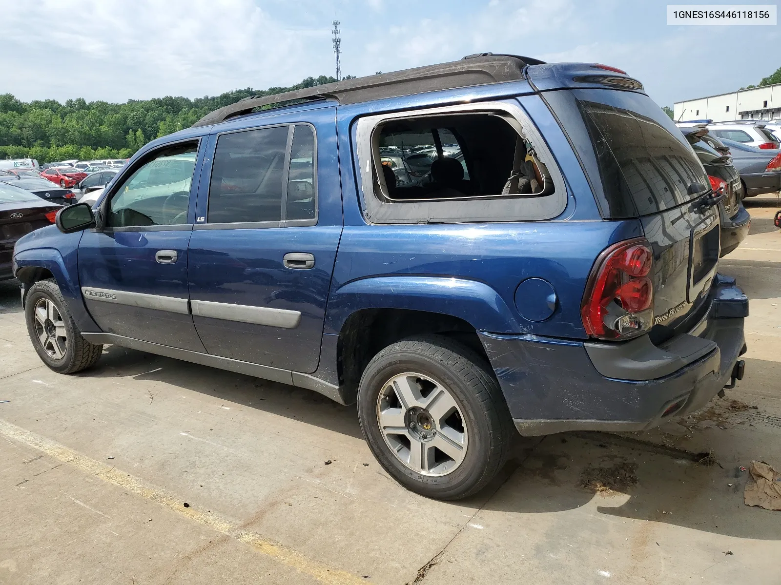 2004 Chevrolet Trailblazer Ext Ls VIN: 1GNES16S446118156 Lot: 62367124